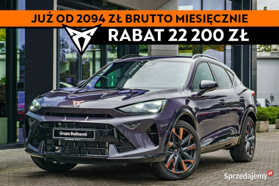 Cupra Formentor 15 eTSI 150 DSG Dostępny ręki Łódź