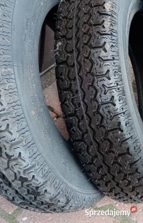 Nowe opony Stomil do fiata 126p d124 r12 Radomsko
