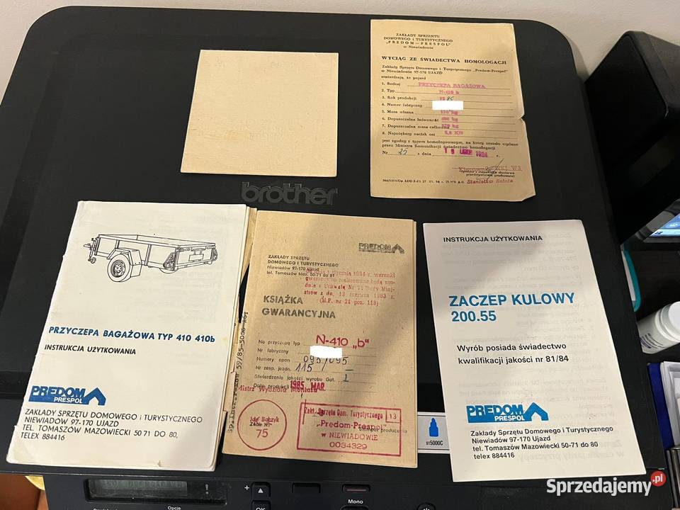 Przyczepka Niewiadów N410b burtowe Sokołów Podlaski