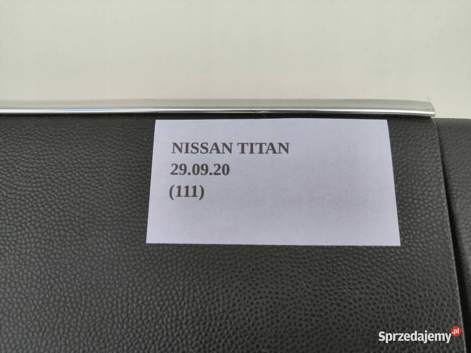 SCHOWEK PASAŻERA PRZEDNI NISSAN TITAN ARMADA Wyposażenie wnętrza
