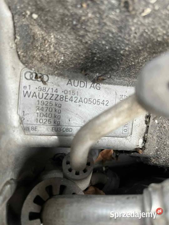 Audi A4 B6 19 TDI AVB Wejherowo