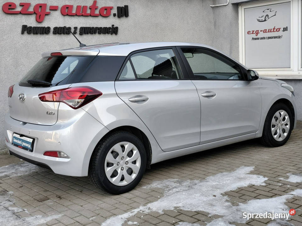 Hyundai i20 12 16V MPi bezwypadkowy Nawigacja łódzkie