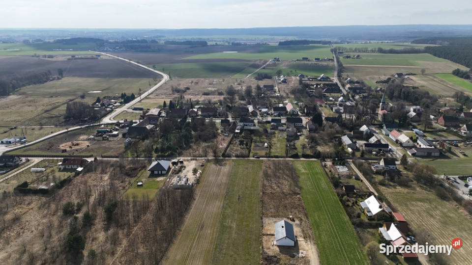 Działka budowlana Bielkowo Miedwia utwardzona