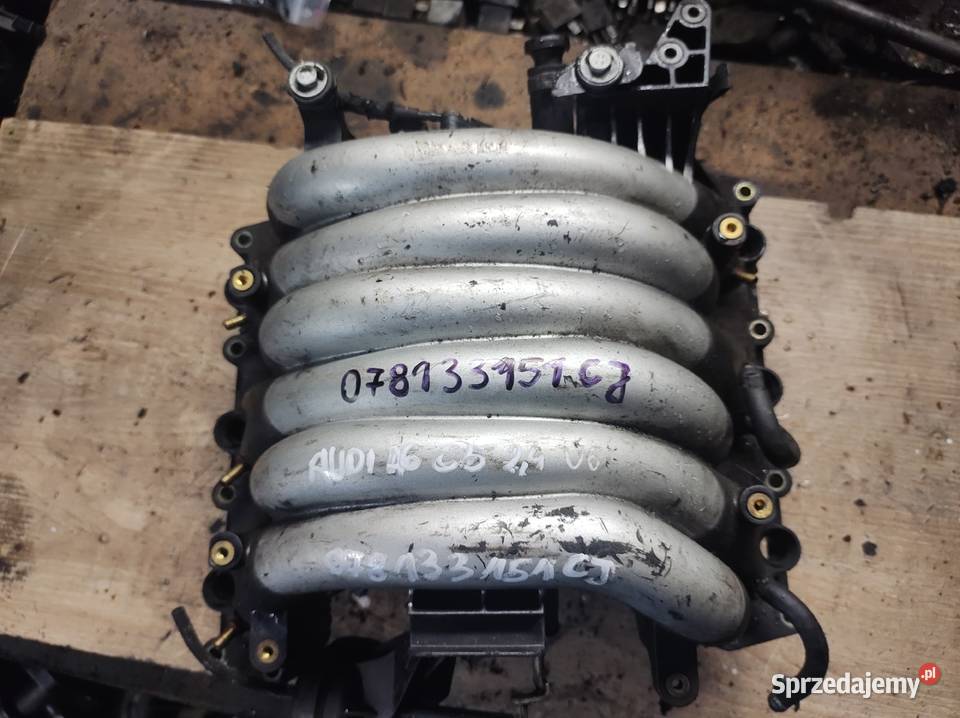 VW AUDI A6 C5 A4 24 V6 kolektor ssący kolektory ssące Kielce sprzedam