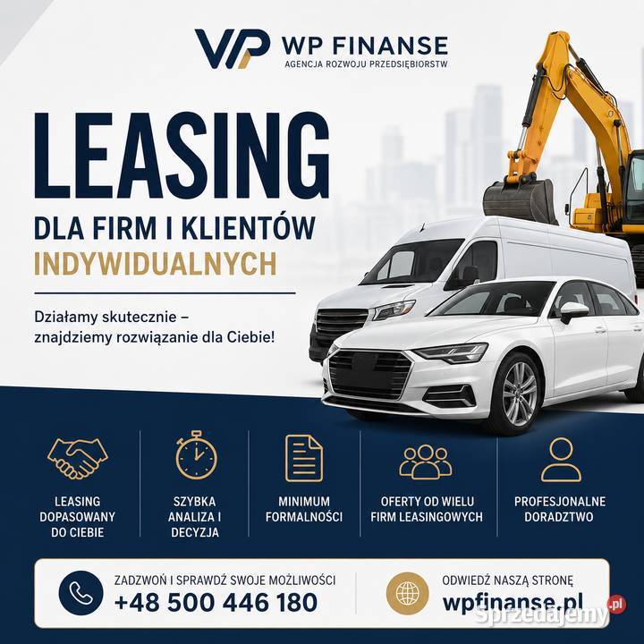 Leasing samochodów ciężarowych hal maszyn Szybki mazowieckie Siedlce