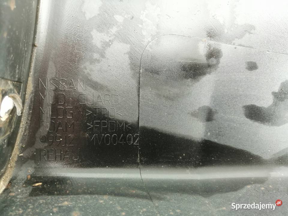 OSŁONA CHLAPACZ BŁOTNIKA TYŁ NISSAN MAXIMA 0914 Nowy Tomyśl