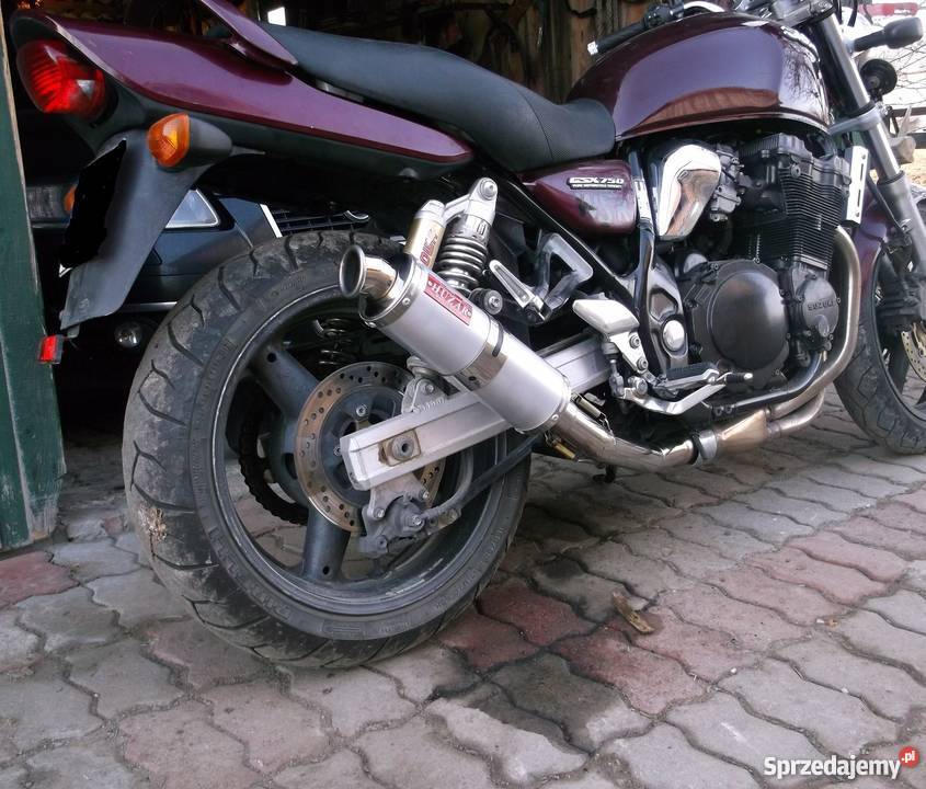 HUZAR EXHAUST wydech tłumik OWAL Suzuki GSX750 Układ wydechowy Błażowa