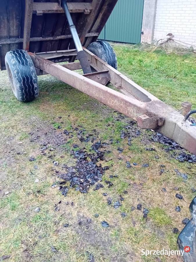Przyczepa jednoosiowa wywrotka lubelskie Hanna sprzedam