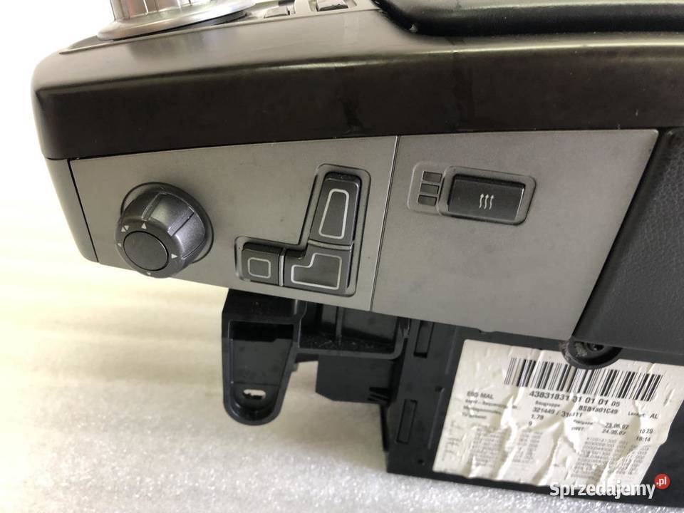 PODŁOKITENIK PANEL IDRIVE 6955623 BMW E65 LIFT Panele sterowania, przełączniki