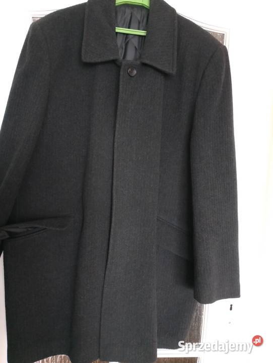 Płaszcz męski EXELLENT czarny kurtka jesionka Kurtki i płaszcze Złotniki