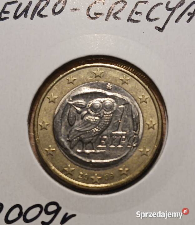 1 Euro Grecja 2009 r Konin