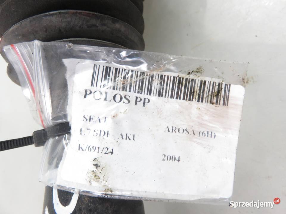 PÓŁOŚ PRAWA PRZEDNIA SEAT AROSA 6H 17 SDI AKU osobowe