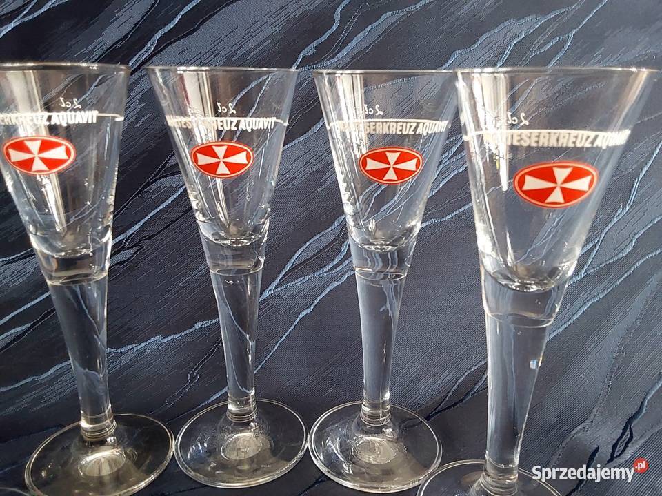 Kieliszki x 5 Cordial Malteserkreuz Aquavit Skwierzyna