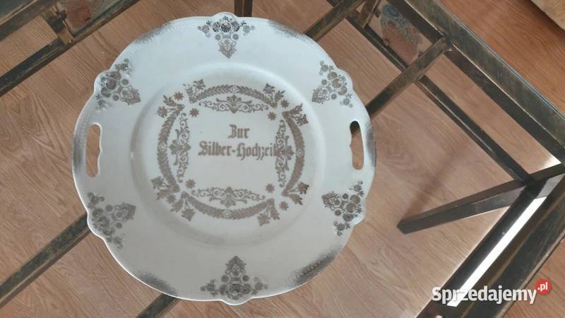 Patera okolicznościowa na srebrne wesele Opole