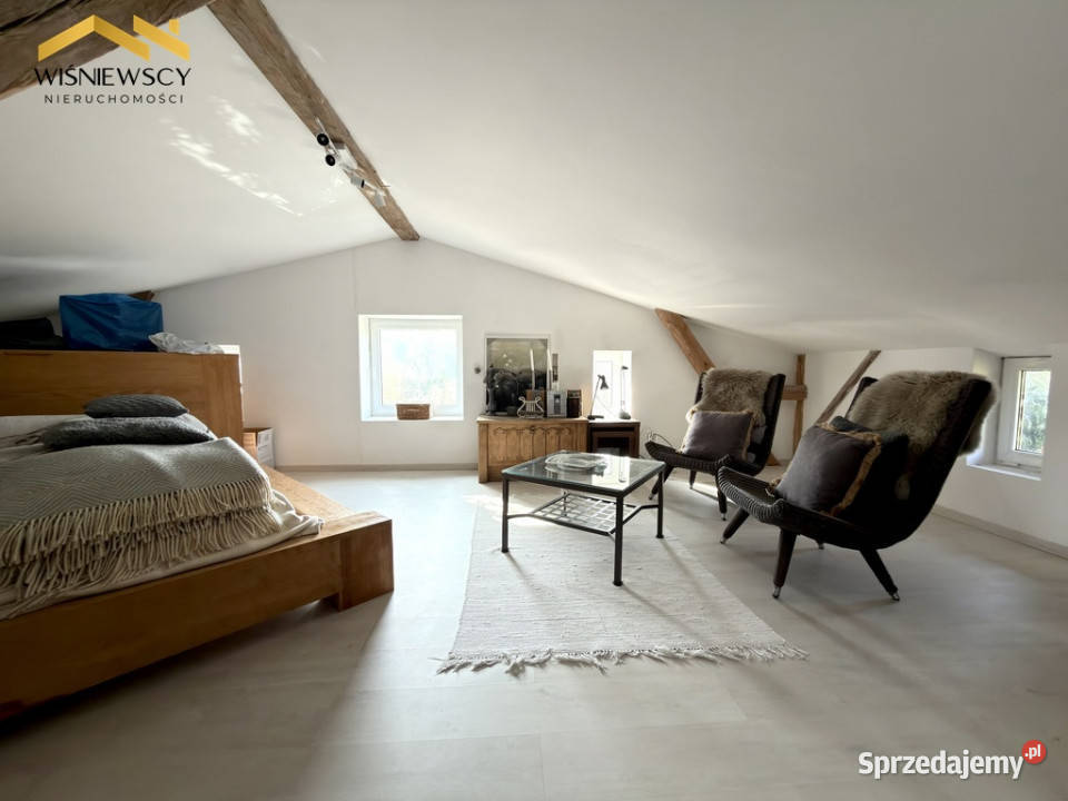 Ceglany dom 170 m działka 3700 m Parpary Sprzedaż sprzedam