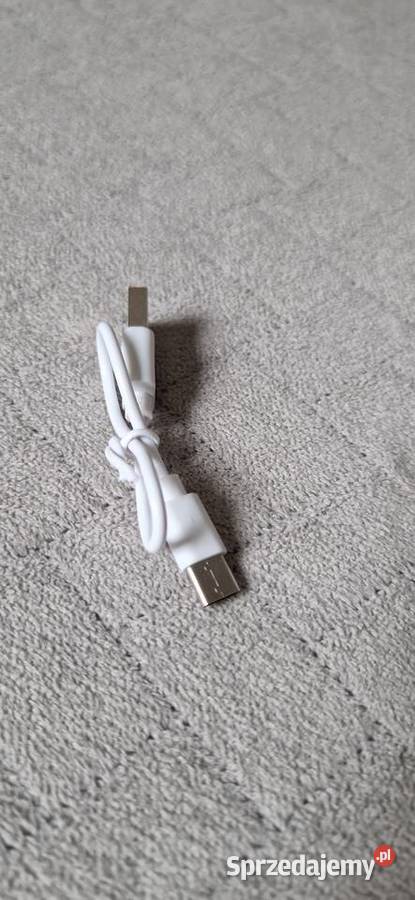 kabel do ładowania telefonu typ C krótki biały Kraków