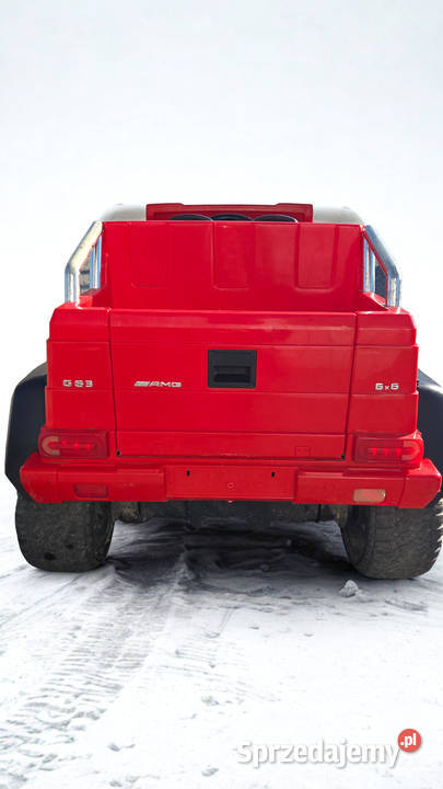Auto na baterie dziecka Mercedes g63