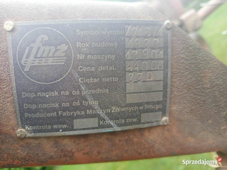 Przewracarka zgrabiarka gwiazdówka 5 ka nieuszkodzony Pilica