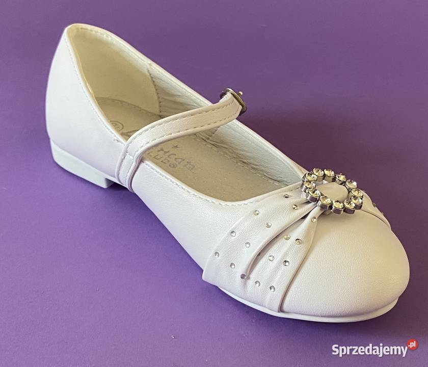 Dziewczęce białe baleriny rozmiar 29 1319