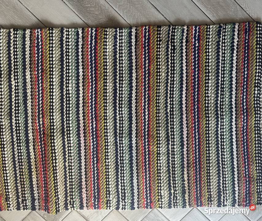 Chodnik dekoracyjny ręcznie tkany Design 66x150 wielokolorowy Łódź