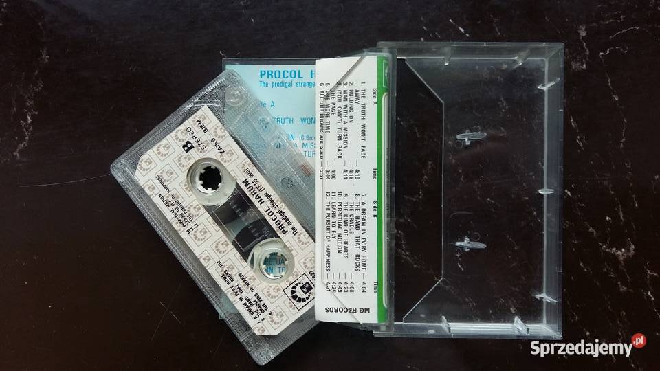 Kaseta magnetofonowa Procol Harum The prodigal kaseta