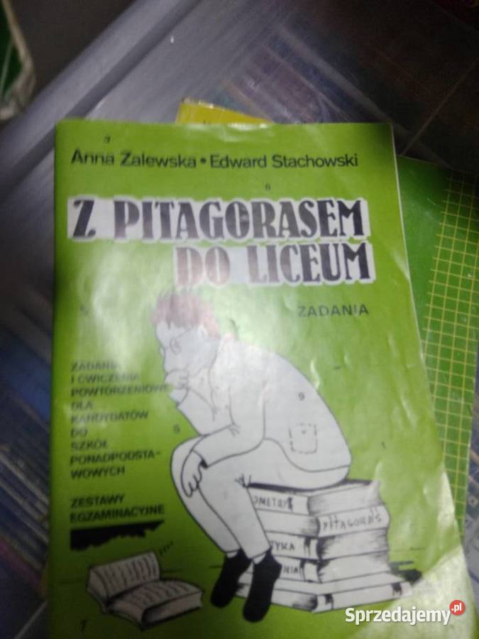 Z Pitagorasem do liceum matematyka książki Warszawa
