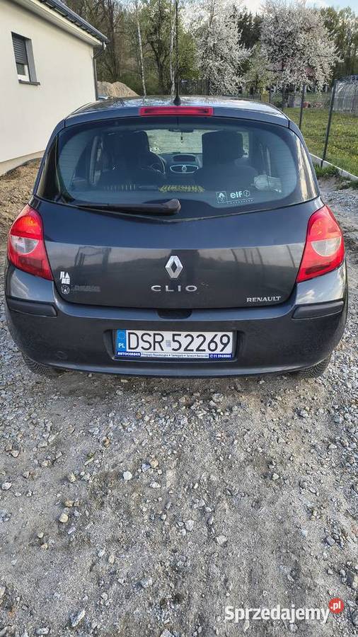Renault Clio 3 14 16v dolnośląskie Środa Śląska
