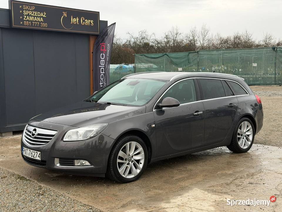 Opel Insignia 20 Diesel 2012r Raty Skóra Navi grafitowy Wrocław
