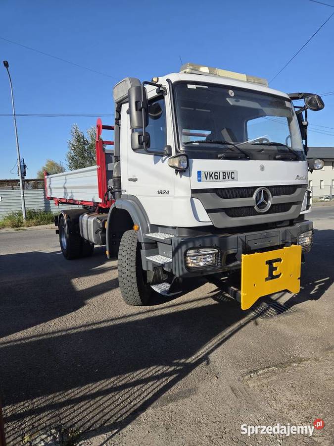 Mercedes AXOR 1824 4x4 1829 77 do Zabudowy HDS podkarpackie Łańcut sprzedam