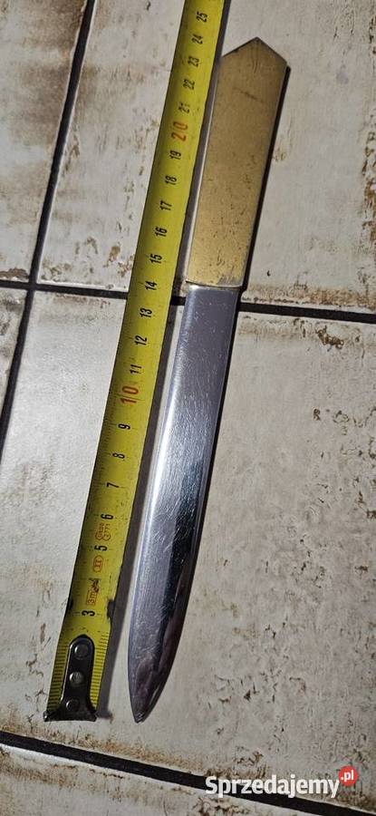 Przedwojenny sygnowany numerowany nóż do Barlinek