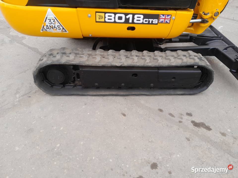 KOPARKA GĄSIENICOWA 18 TONY JCB 8018 CAT KUBOTA Koparki Krotoszyn
