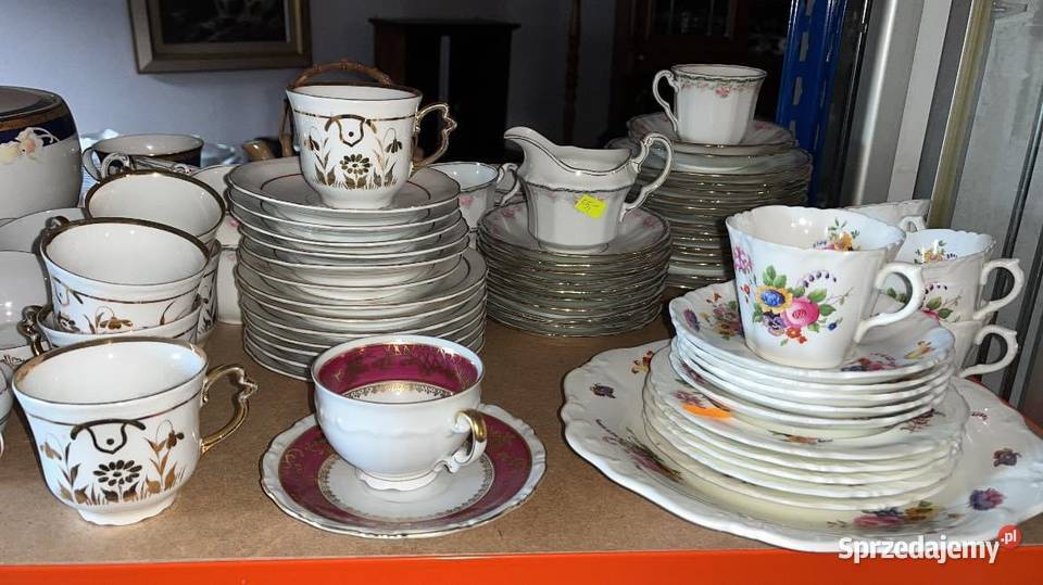 Filiżanka CT Z talerzykiem deserowym Sygnatura Gdańsk