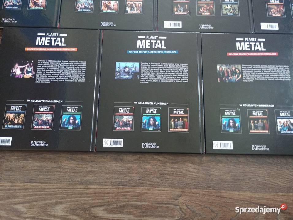 Planet metal ACDC Metallica Deep Purple Black Rok wydania 2021 Dywity