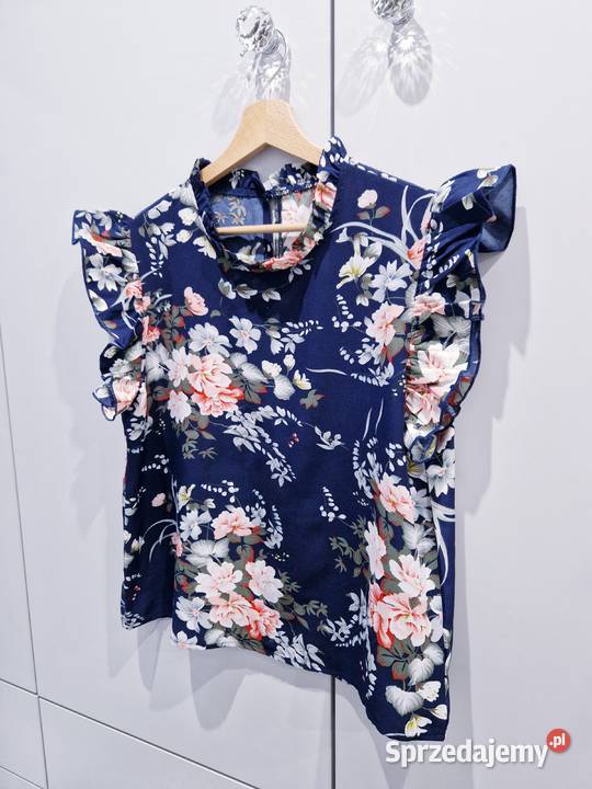 Praktycznie nowa kwiecista bluzeczka Rozmiar 38(M) śląskie Dąbrowa Górnicza