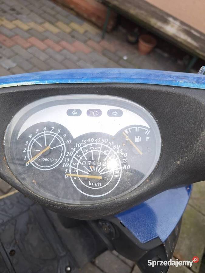 Skuter 50 przerobiony na 70 7492km Chełm
