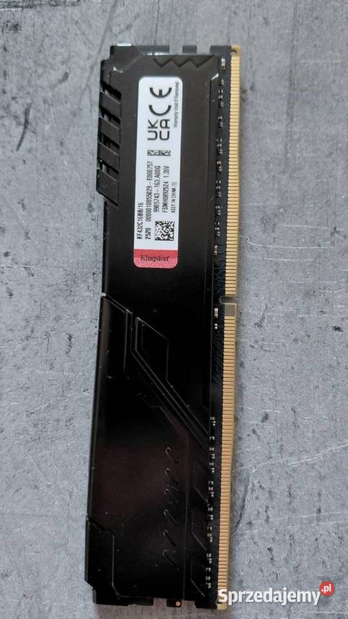 Pamięć RAM 16 GB DDR4 FURY Sztombergi