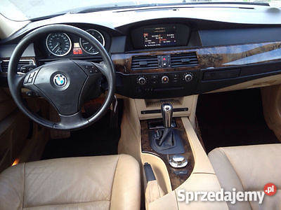 Bmw 530 d e60 Automat 2003 r Navi skóra centralny zamek Samochody osobowe Lublin