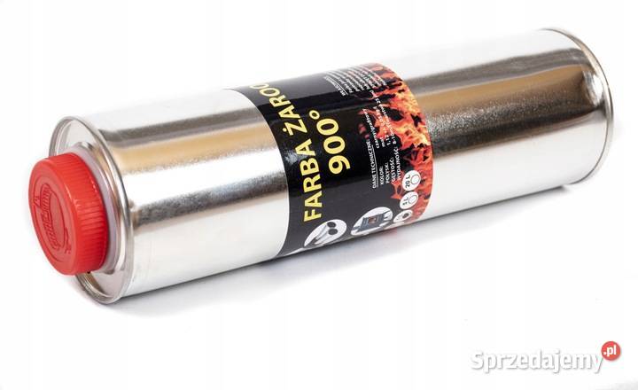 LAKIER Farba żaroodporna Do PIECA RUSZTU 900C 2L Skawina