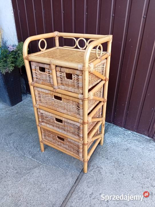 komoda rattanowa z szufladami 535 Byczyna
