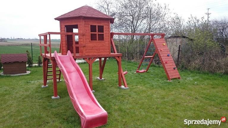 Domek dzieci Plac zabaw Łódź