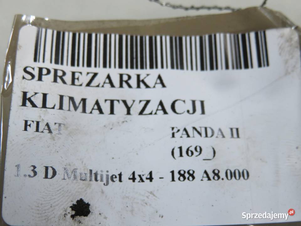KOMPRESOR KLIMATYZACJI FIAT PANDA II 13 D