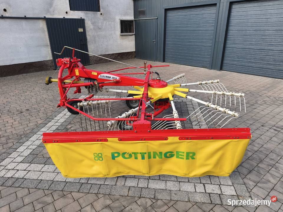 Zgrabiarka POTTINGER euro top 380n Zgrabiarki i przetrząsacze