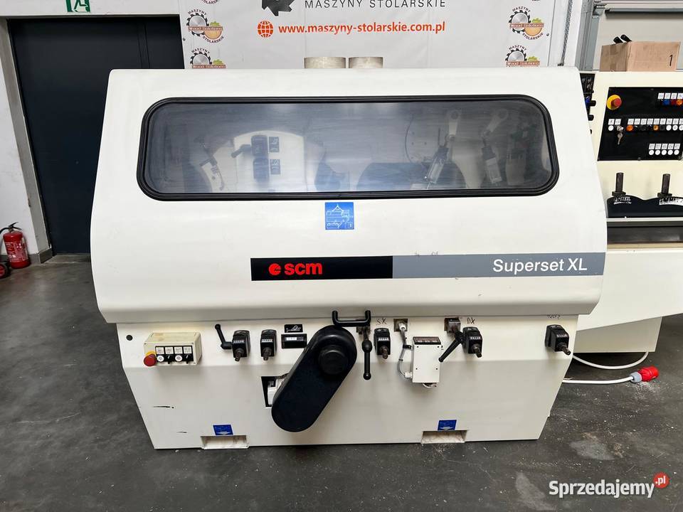 Strugarka czterostronna SCM Superset XL mobilne Juszczyn
