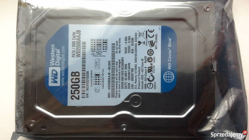 Dyski HDD Western Digital różne rodzaje śląskie Zabrze sprzedam