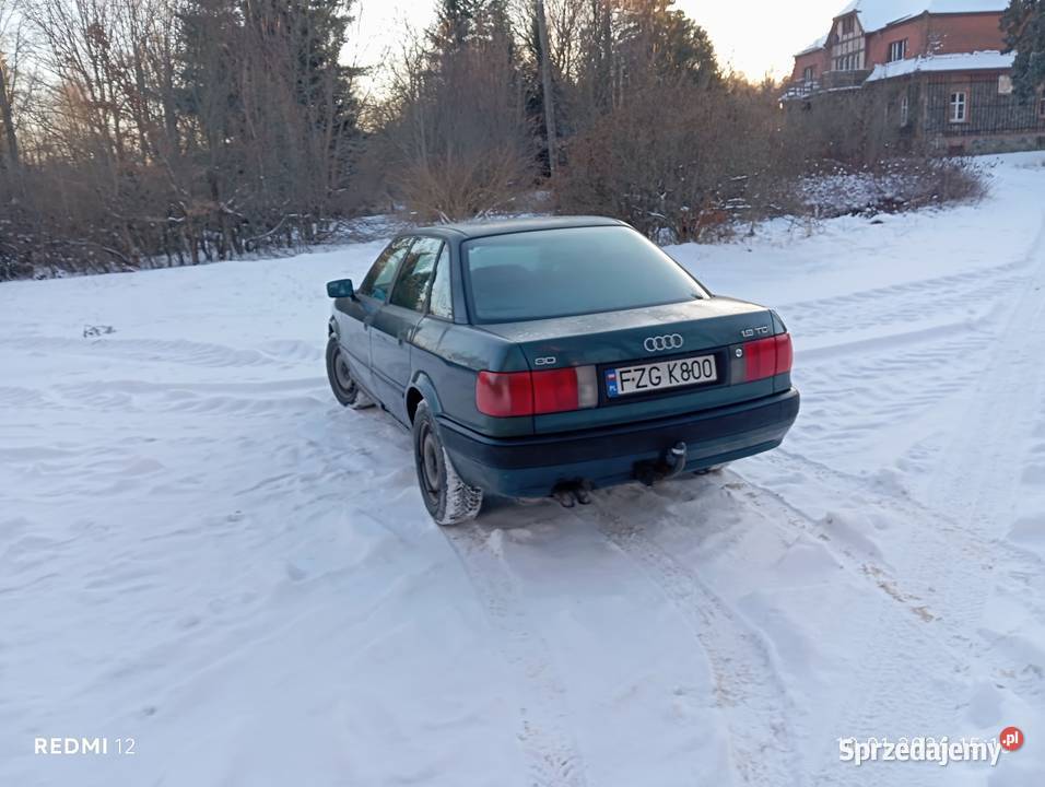 Audi 80 1994 19 niezawodny Diesel elektryka Hak lubuskie Iłowa