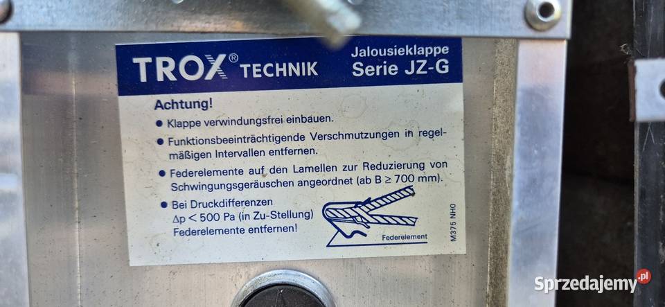 Kanał wentylacyjny z kompresora Kaeser SK25 Jelcz-Laskowice sprzedam