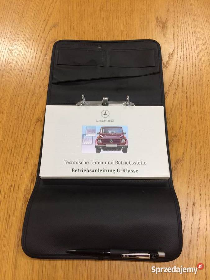 Mercedes G300TD G320 G500 instrukcja obsługi Warszawa