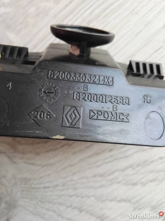 RENAULT KANGOO I ślizg zderzaka przód wielkopolskie Międzychód