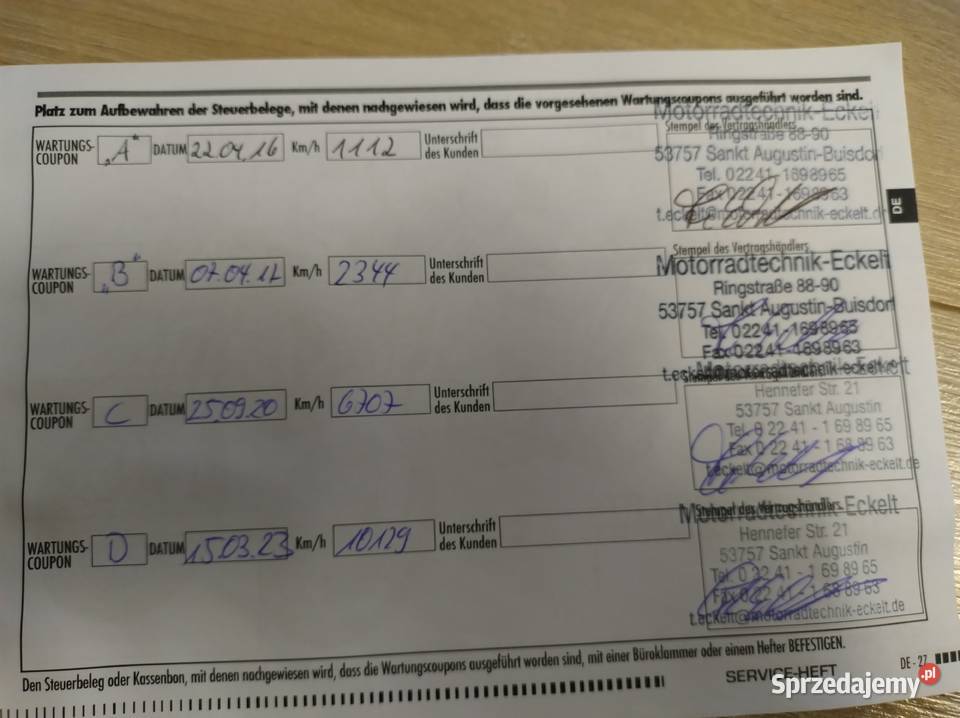 Husqvarna 650 ulepszone BMW GS 650 śląskie Cieszyn