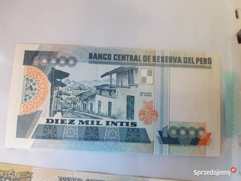 Banknot kolekcjonerski Peru Ruda Śląska